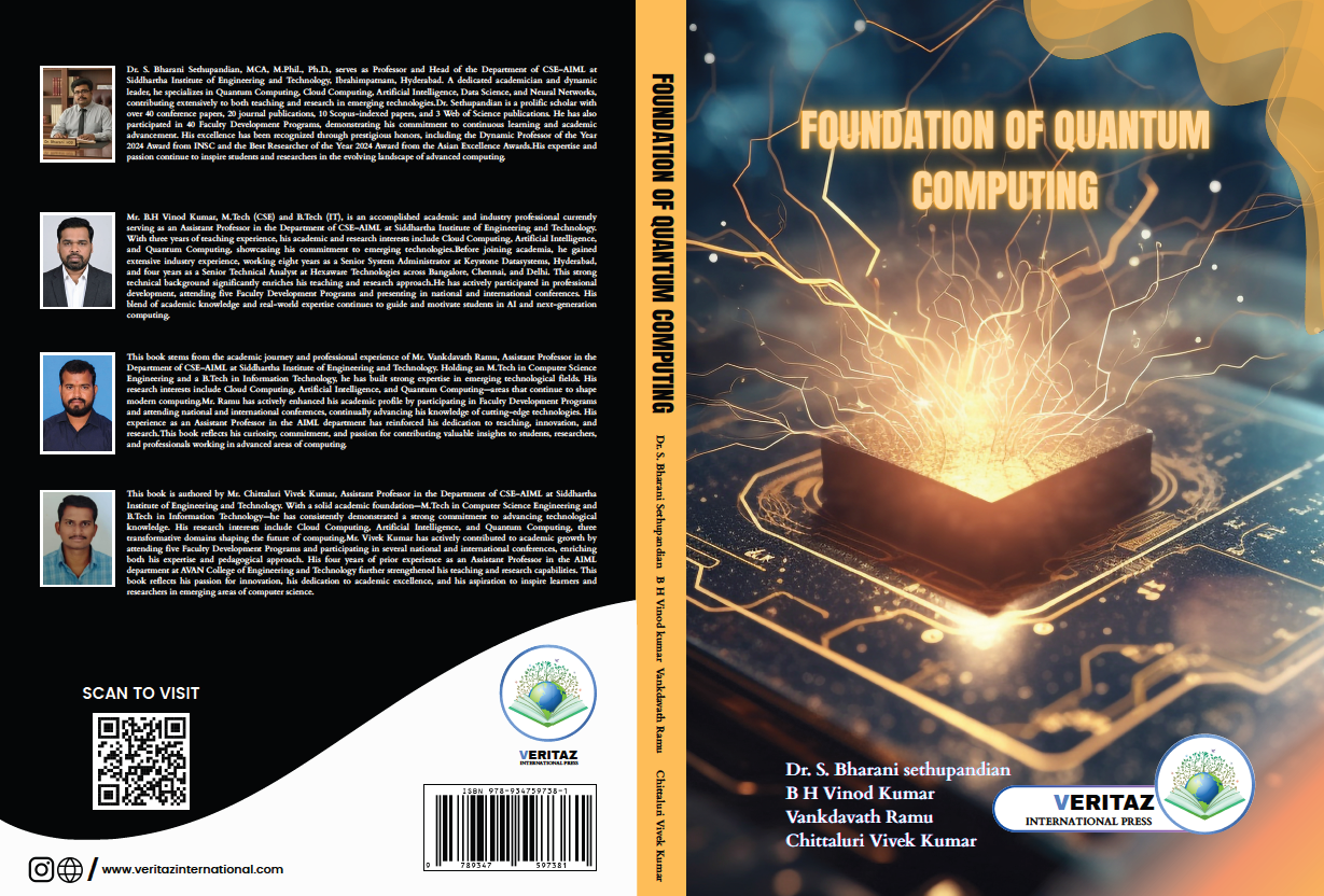Foundations of Quantum Computing | Veritaz International Press