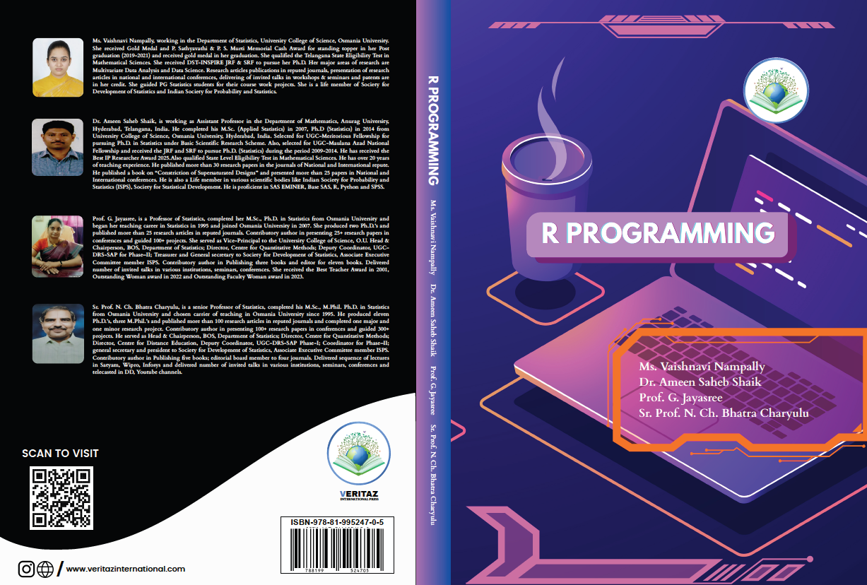 R Programming | Veritaz International Press